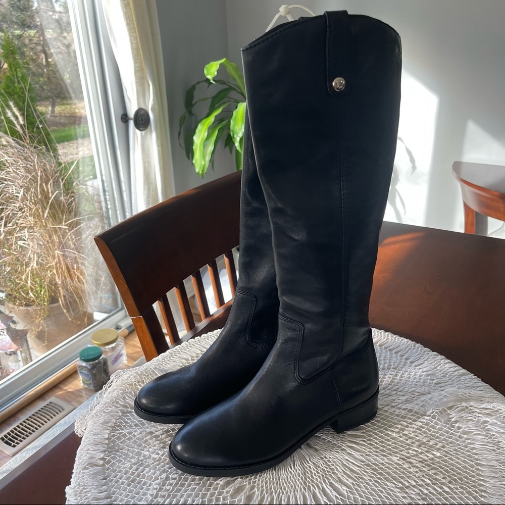 COPY - INC international concepts Fawne Riding Boots Black Leather Size 7M